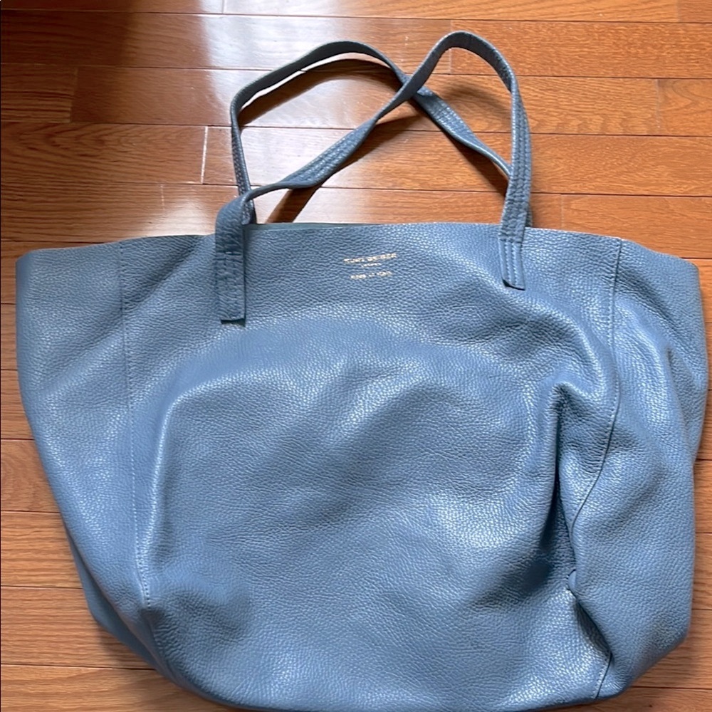 Kurt Geiger Blue Leather Tote